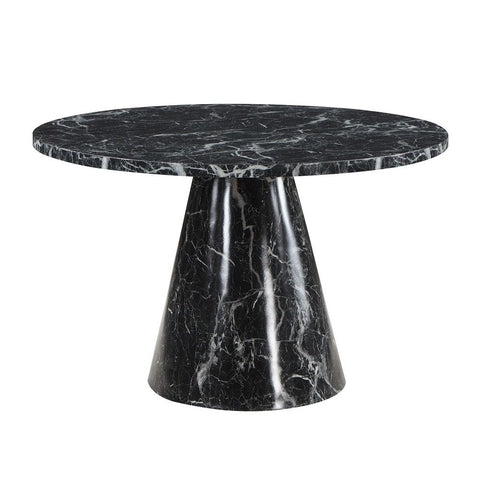 Hollis - Dining Table With Engineering Stone Top - Engineering
