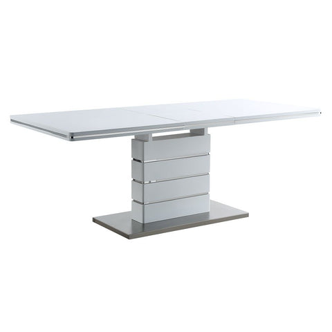 Kameryn - Dining Table With Leaf - White High