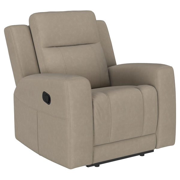 Brentwood - Upholstered Recliner Chair - Taupe