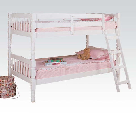 Homestead - Twin Over Twin Bunk Bed - Pink