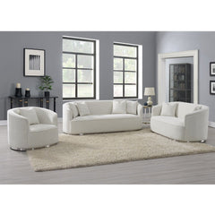 Odette - Loveseat With 2 Pillows - Beige