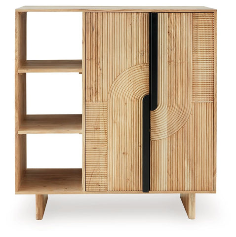 Kierwell - Natural - Accent Cabinet
