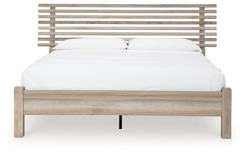 Hasbrick - Slat Panel Bedroom Set