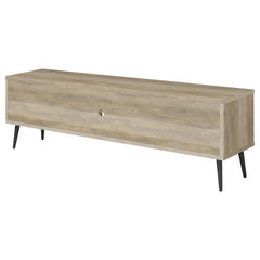 Allie - TV Stand - Antique Pine And Gray