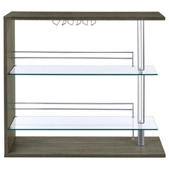 Prescott - Rectangular 2-Shelf Bar Unit