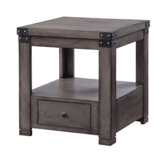 Melville - End Table - Ash Gray