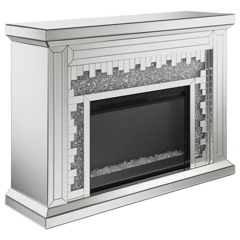 Gilmore - Rectangular Freestanding Fireplace Mirror