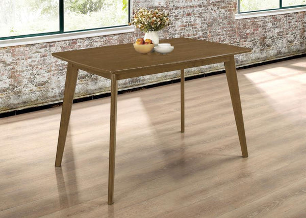 Kersey - Dining Table With Angled Legs - Chestnut