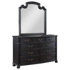 Celina - Wood Dresser Mirror - Black