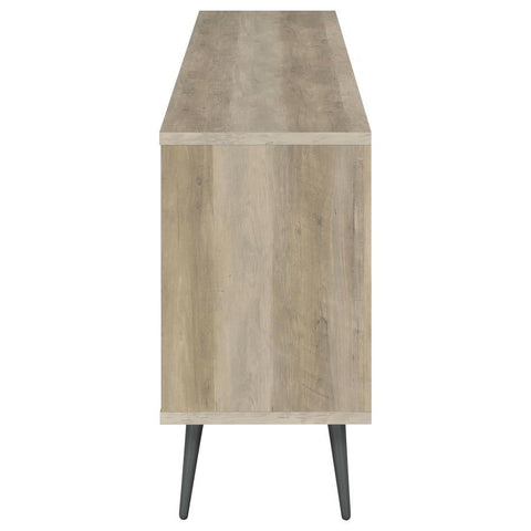 Maeve - 2-Door Engineered Wood Accent Cabinet - Gray and Antique Pine