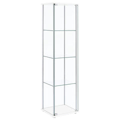 Bellatrix - Rectangular 4-shelf Curio Cabinet