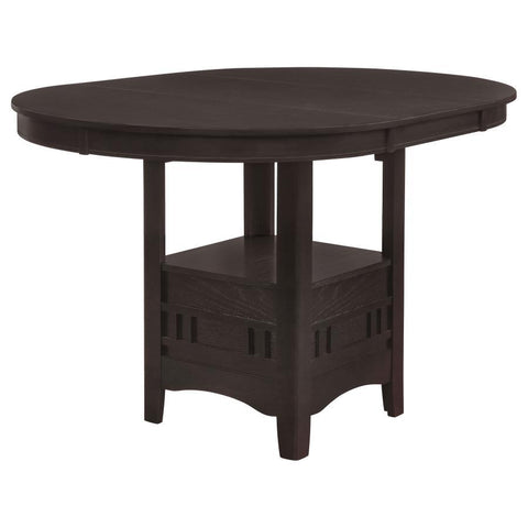 Lavon - Oval Counter Height Table - Espresso